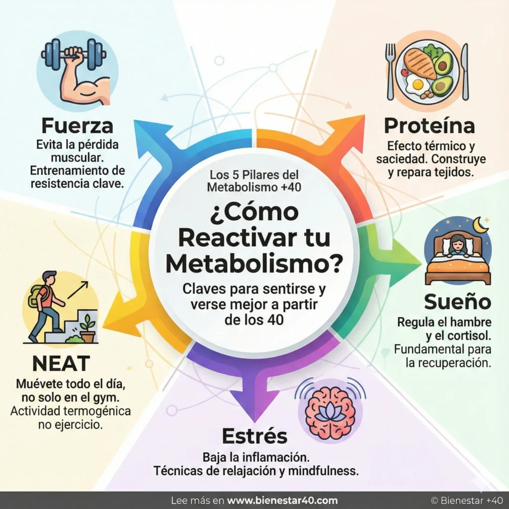 Acelerar el metabolismo mayores de 40 años