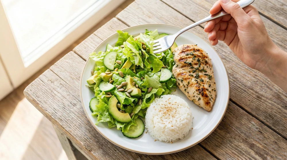 plato saludable glucosa despues de los 40