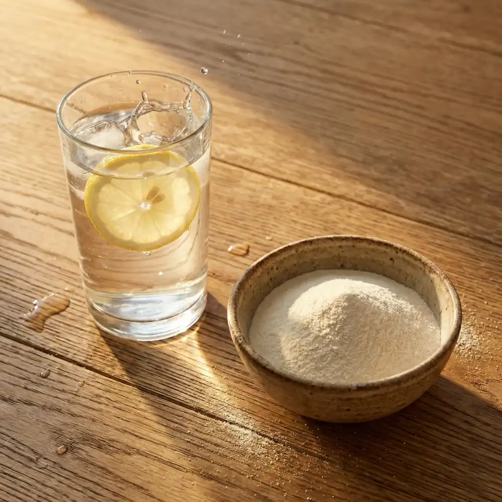 vaso de agua para dolor de articulaciones