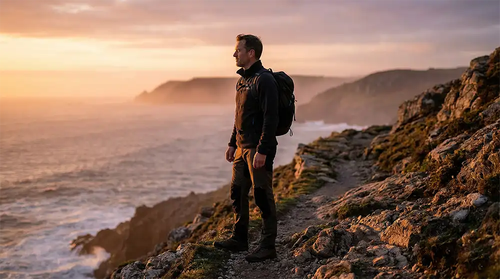 Habitos saludables despues de los 40 años Hombre saludable