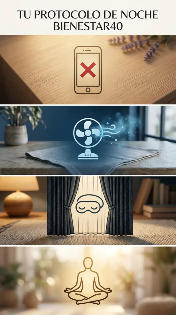consejos para dormir mejor para personas mayores de 40